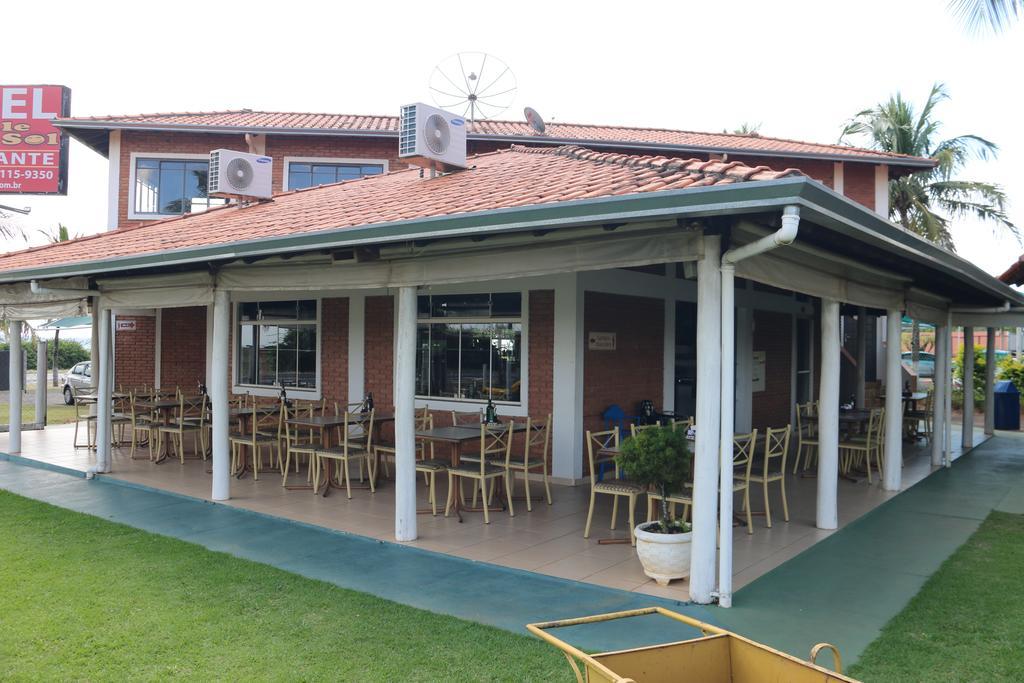 Hotel Pousada Vale Do Sol Em Pompéia Eksteriør bilde
